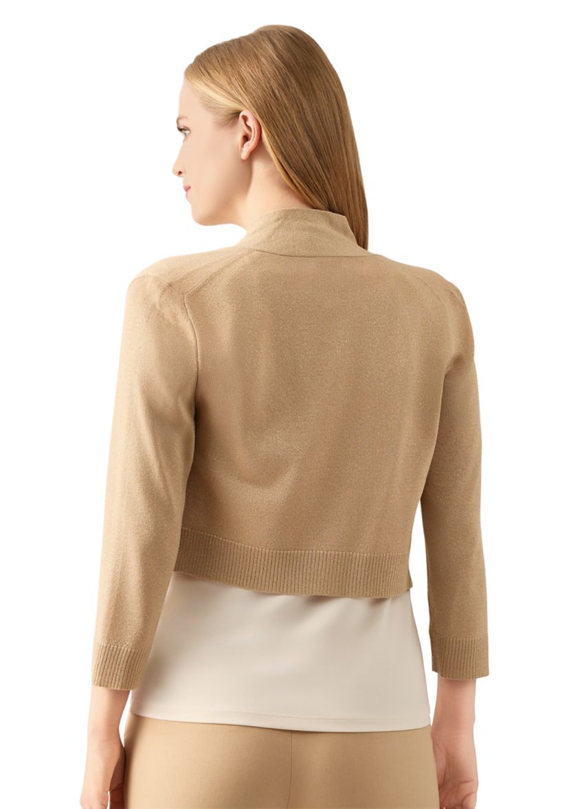 Womens Cropped Kissing Front Shrug