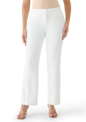 Kasper Women's Fly Front Welt Pocket Trousers | Belk