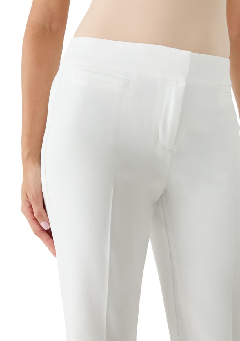 Kasper Women's Fly Front Welt Pocket Trousers | Belk