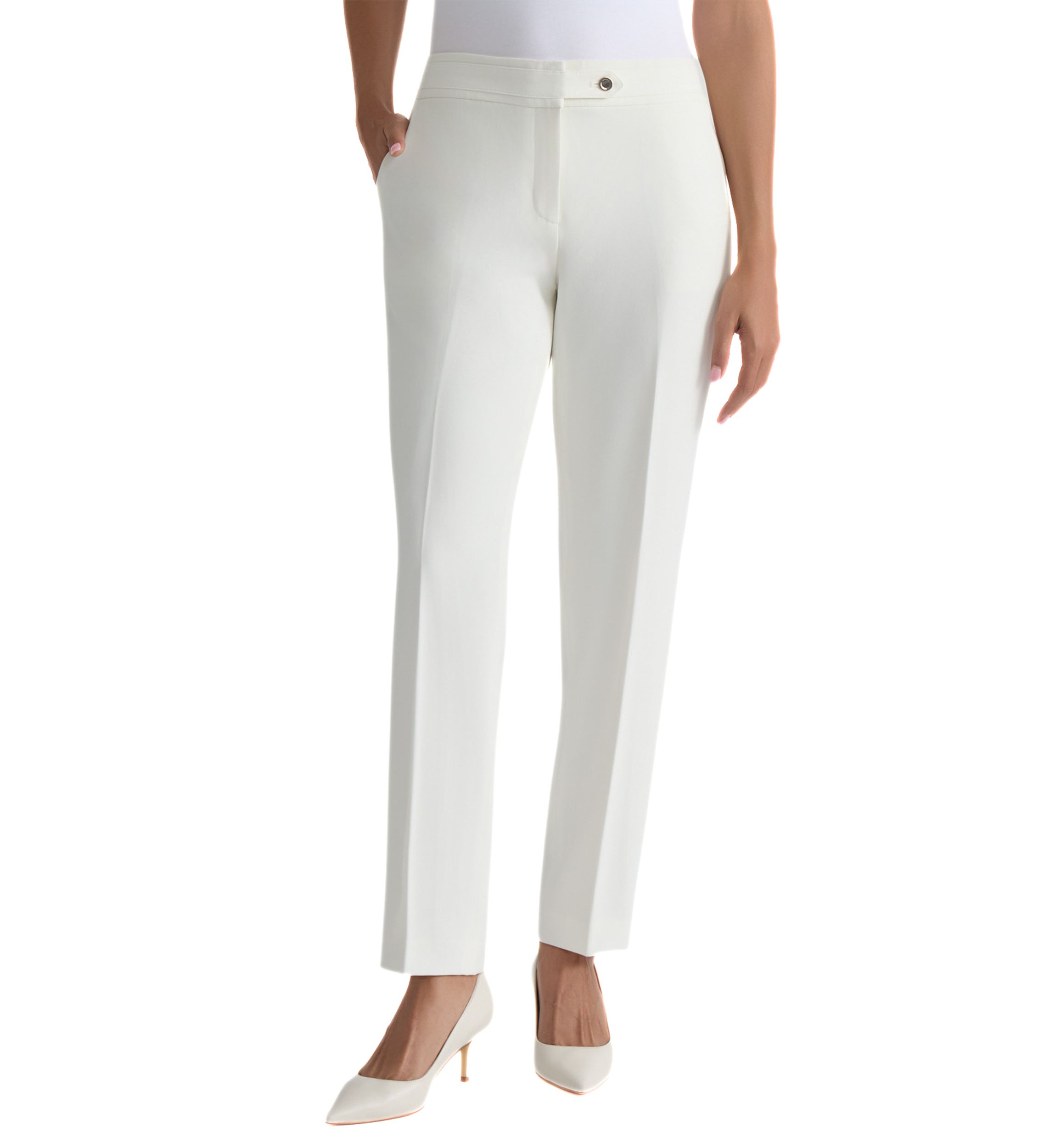 ladies white dress pants Women's Casual & these womens pants for work adapt slight stretch Alloy Apparel Tall High Waist