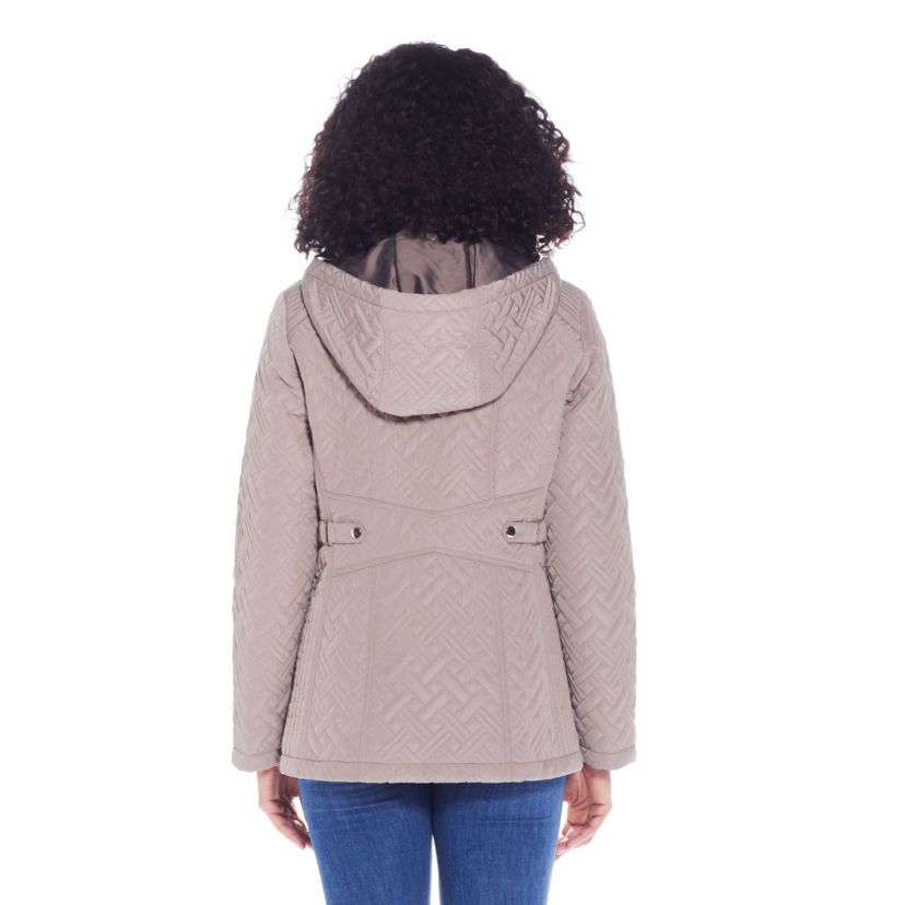 Hooded Quilt Jacket