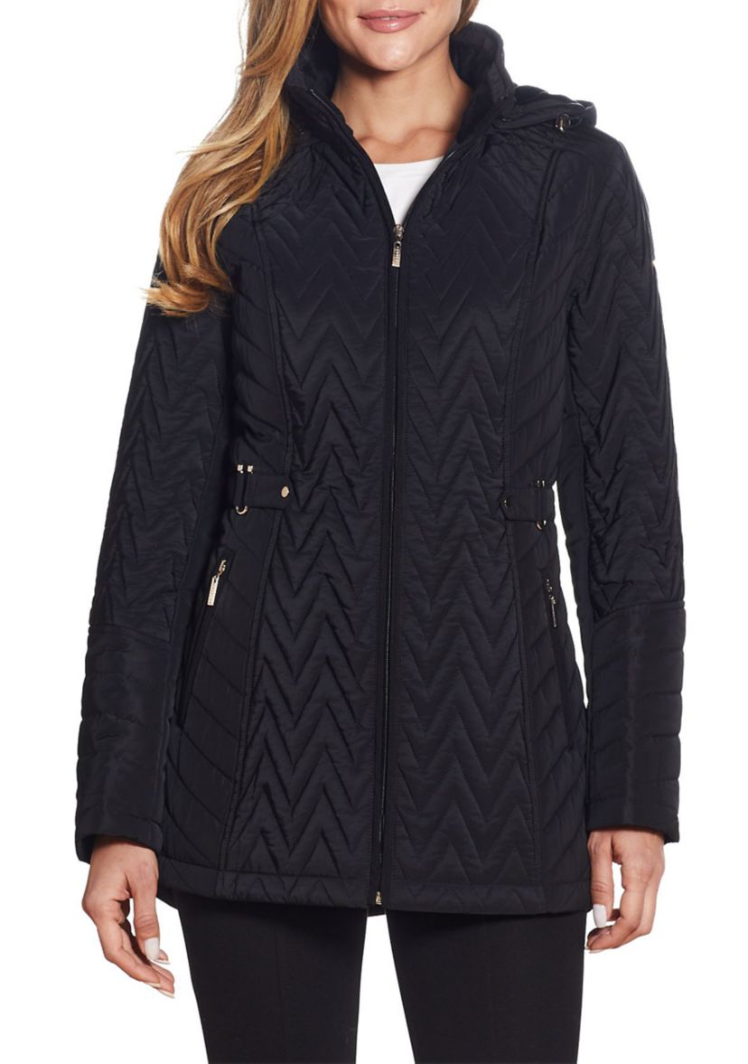 Side tab Quilt jacket