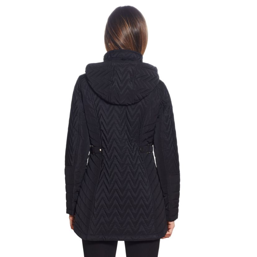 Side tab Quilt jacket