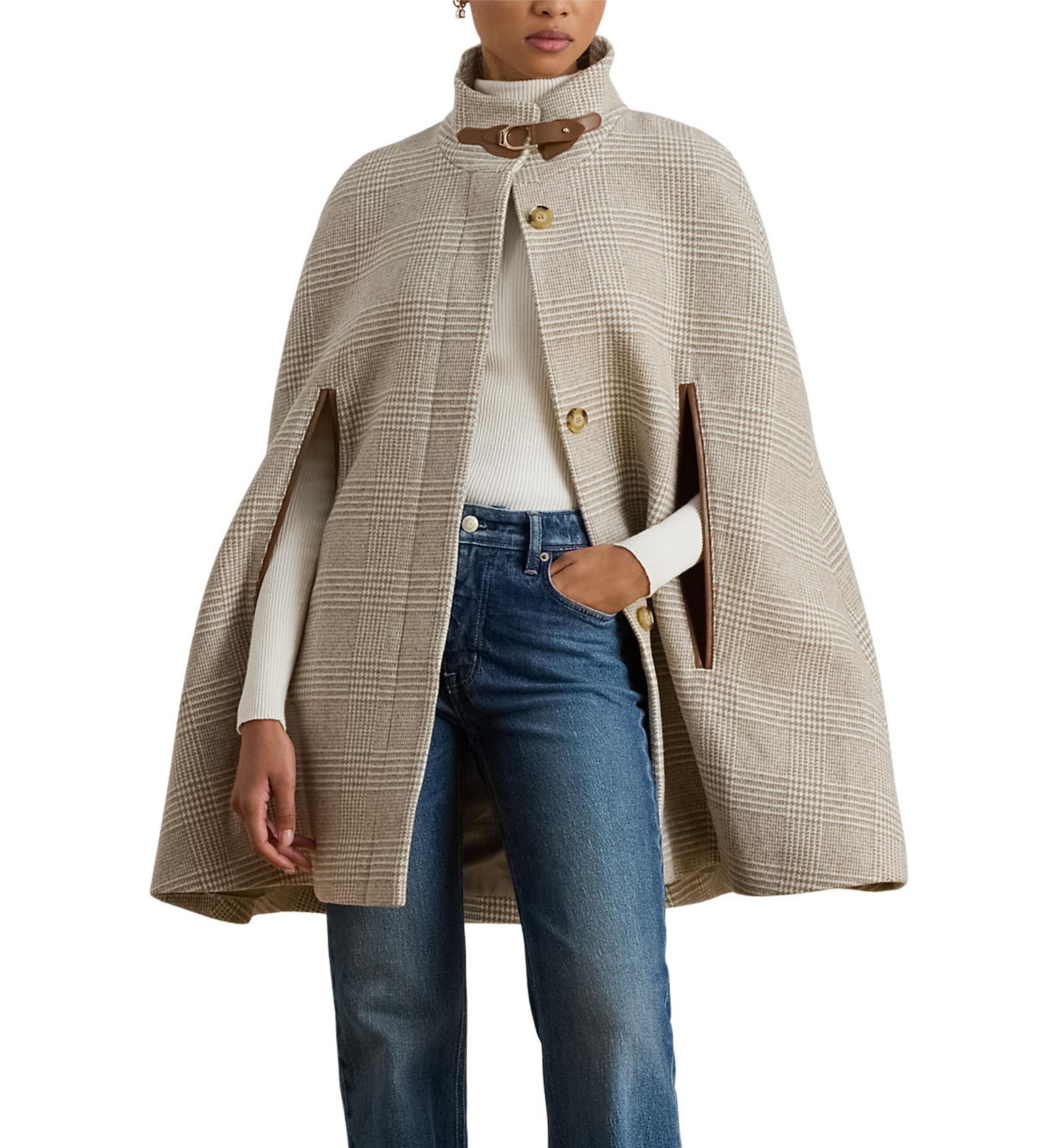 Womens Wool Cape