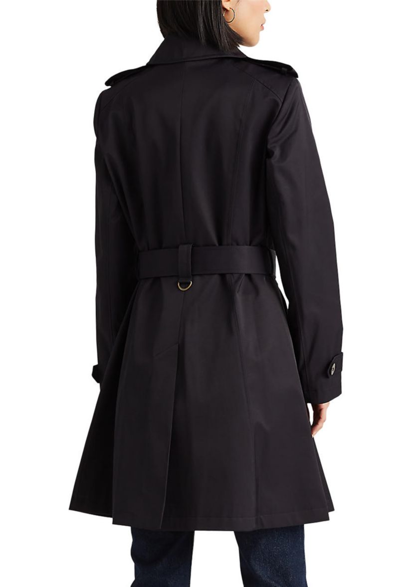 Double Breasted Trench Coat with Belt 