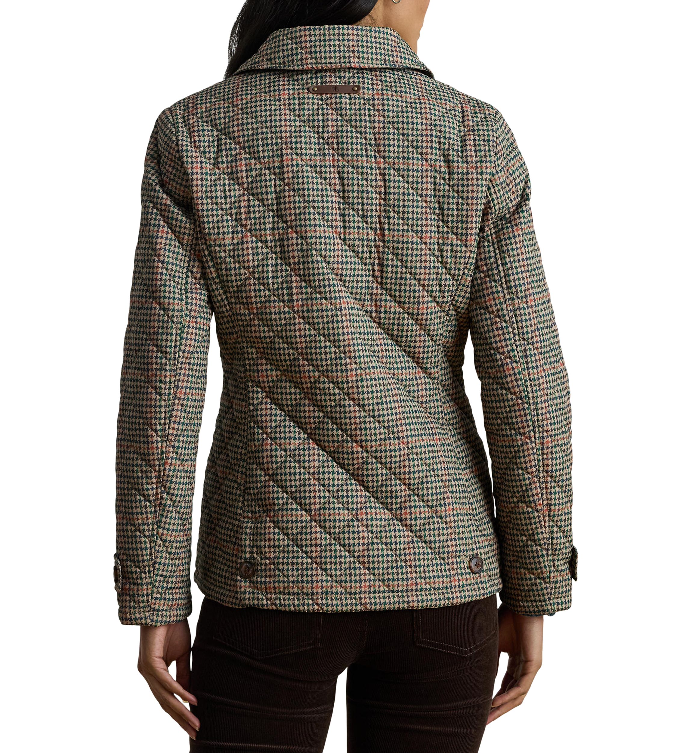 Novelty Quilted Button Jacket