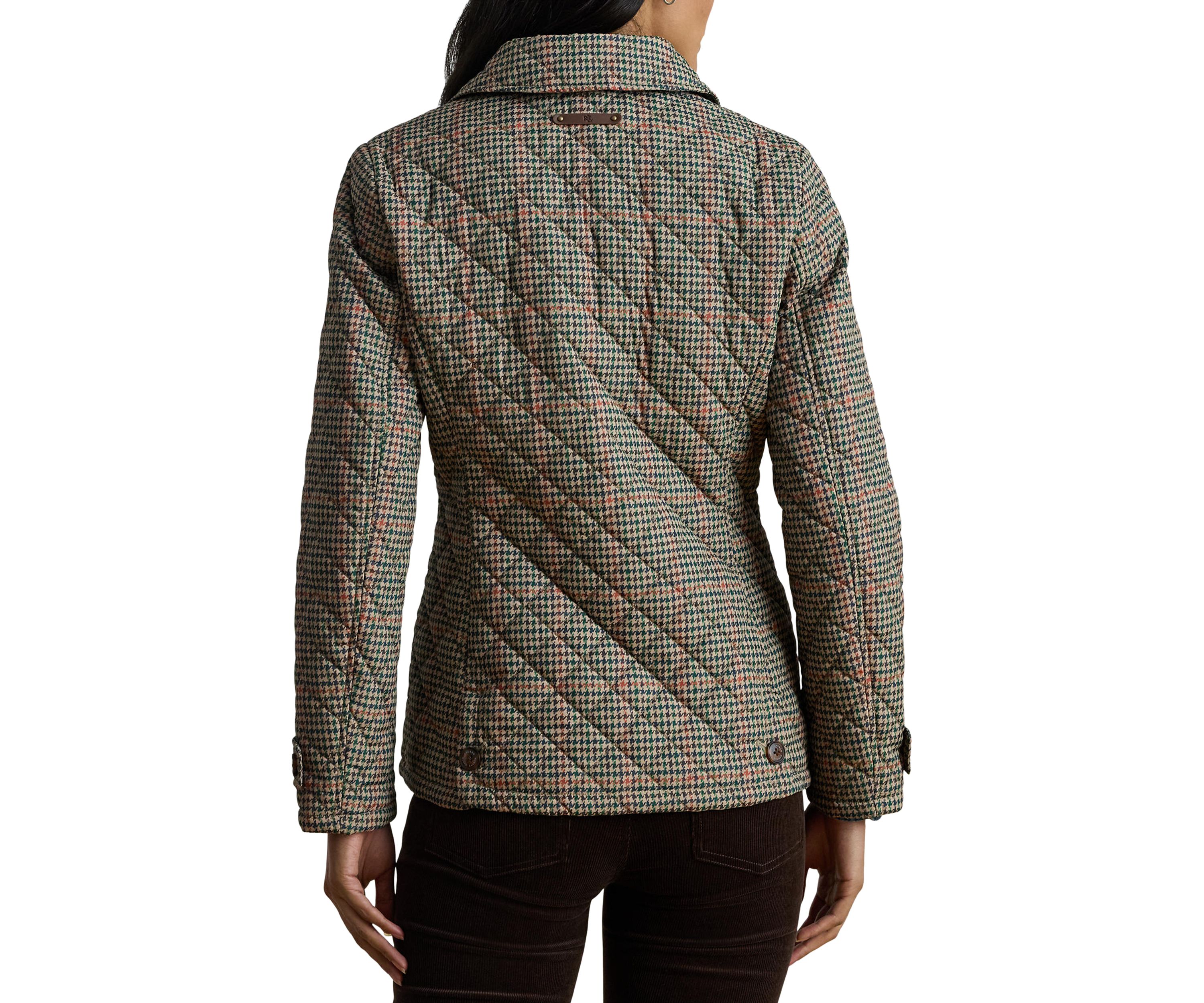 Novelty Quilted Button Jacket