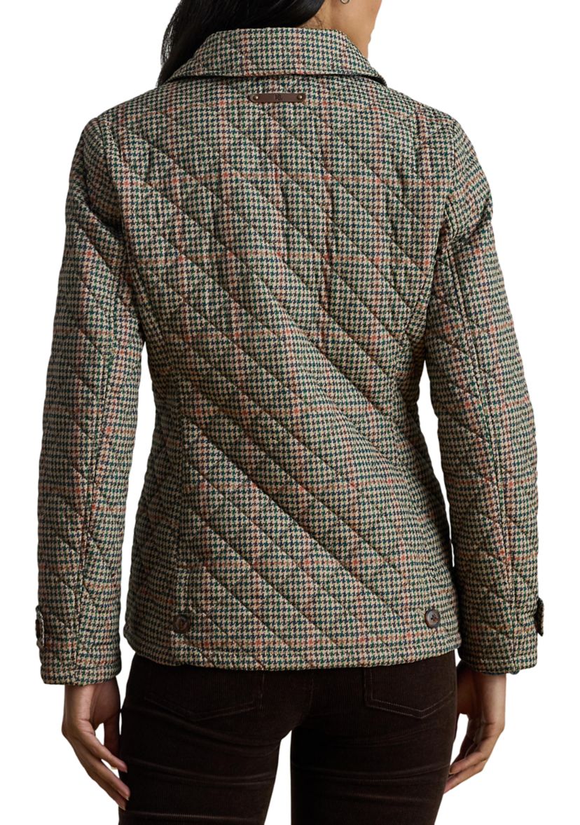 Novelty Quilted Button Jacket