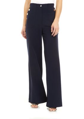 Tommy Hilfiger Women's Button Pocket Sailor Pants | belk