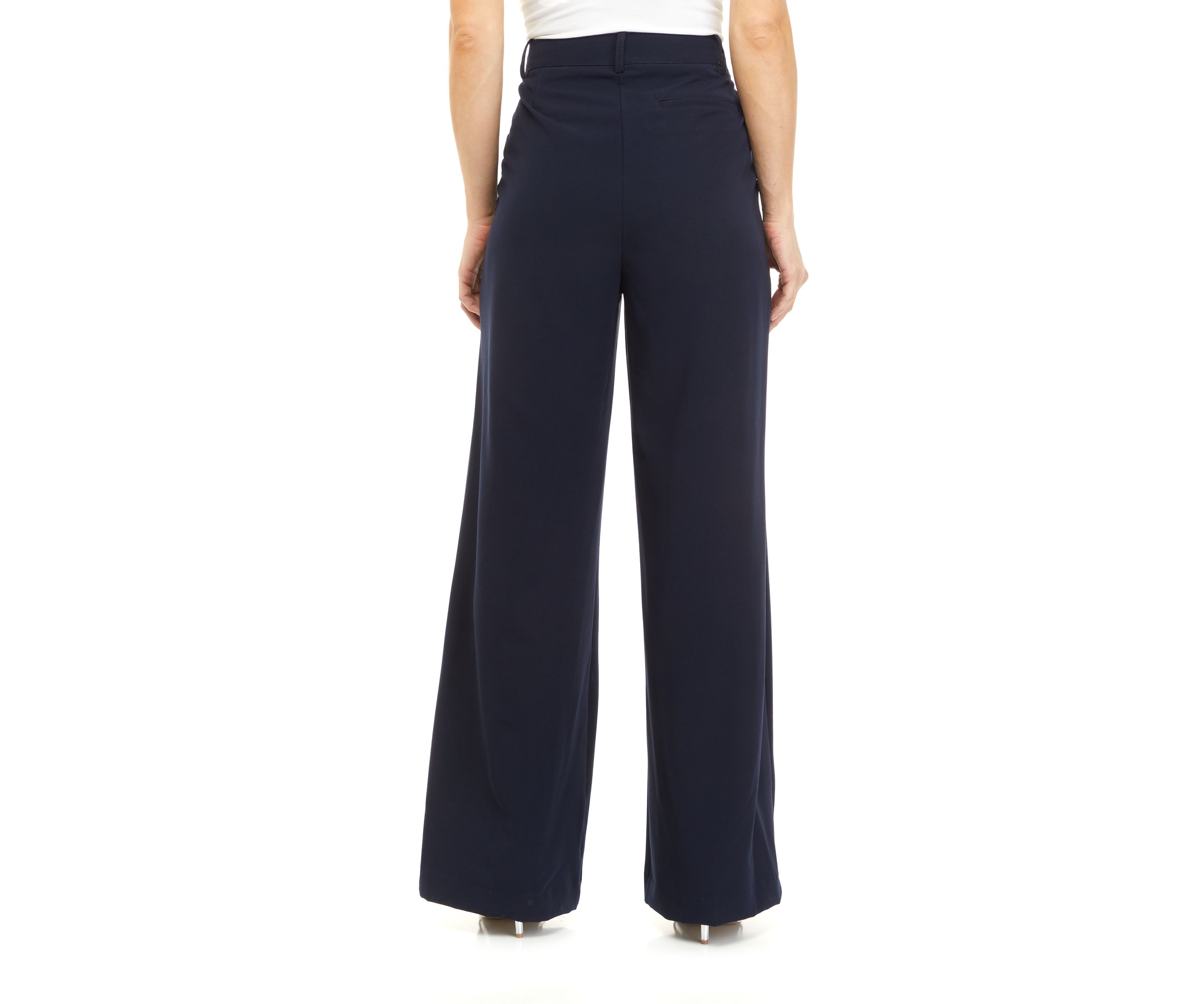 Womens Button Pocket Sailor Pants
