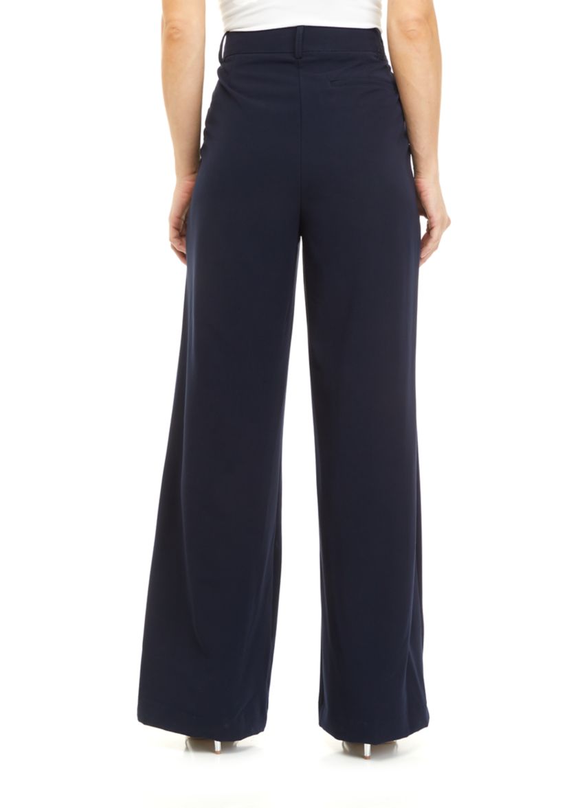Womens Button Pocket Sailor Pants