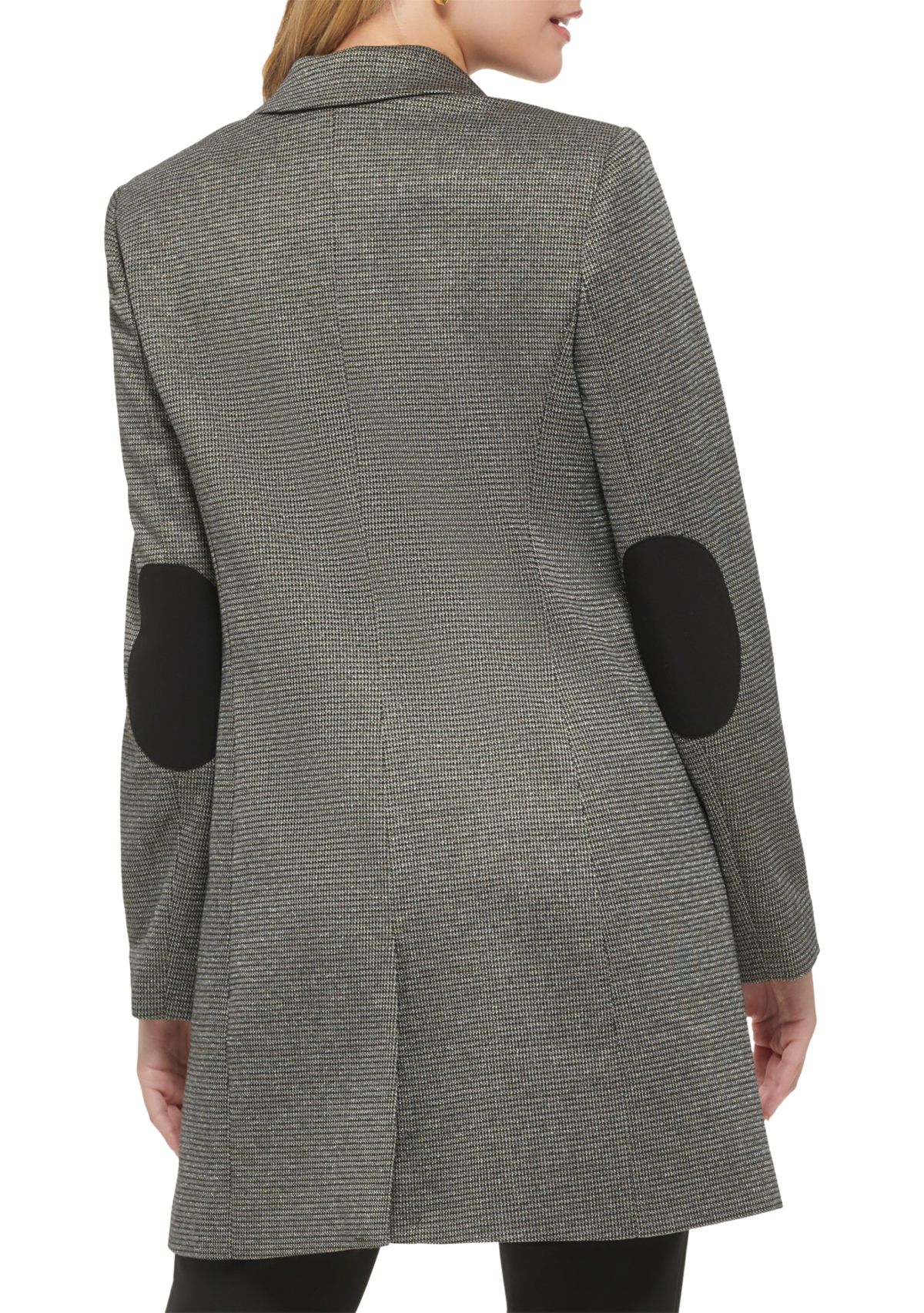 Womens Metallic Topper