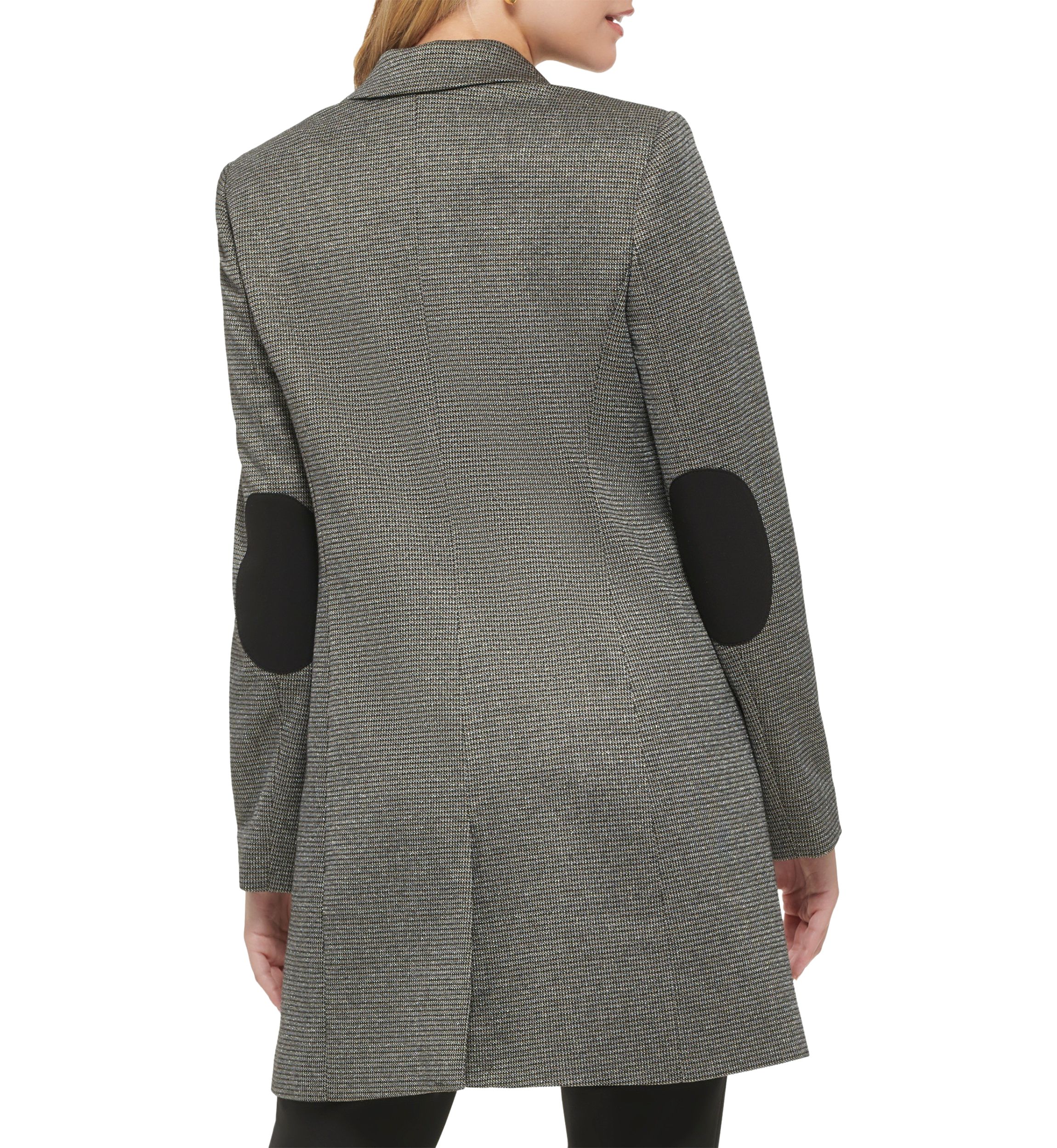 Womens Metallic Topper