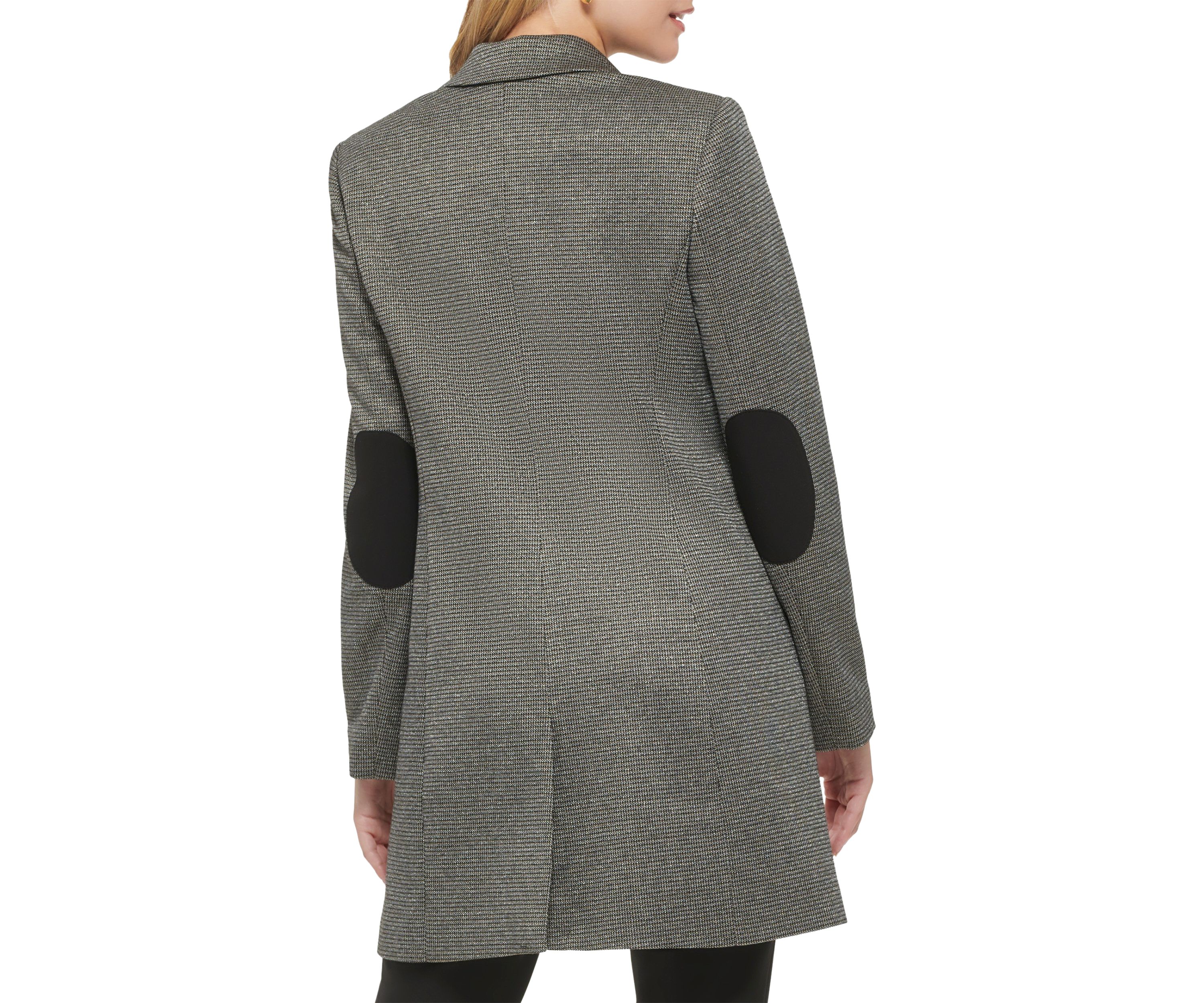 Womens Metallic Topper