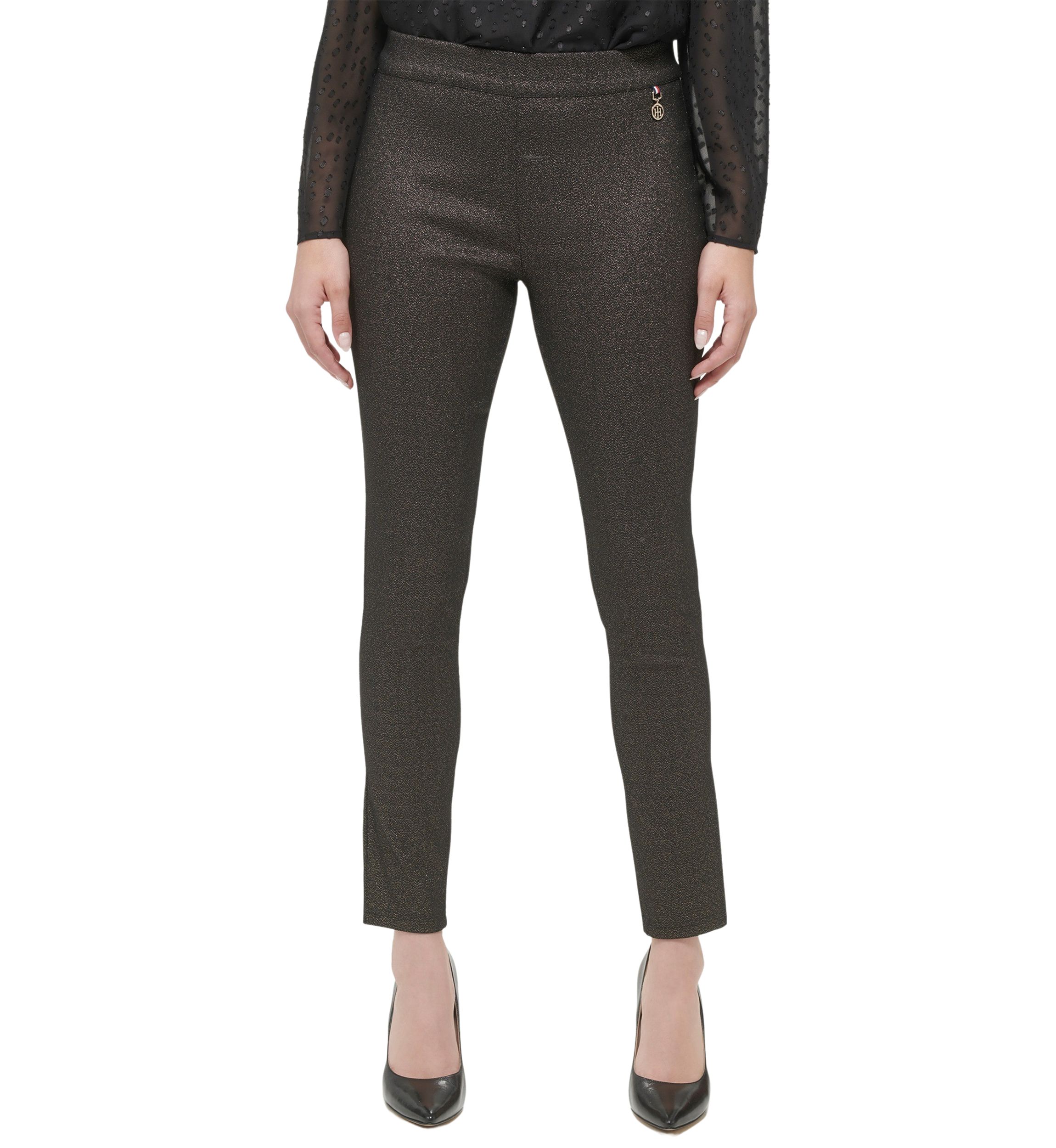 Womens Slim Shimmer Pants