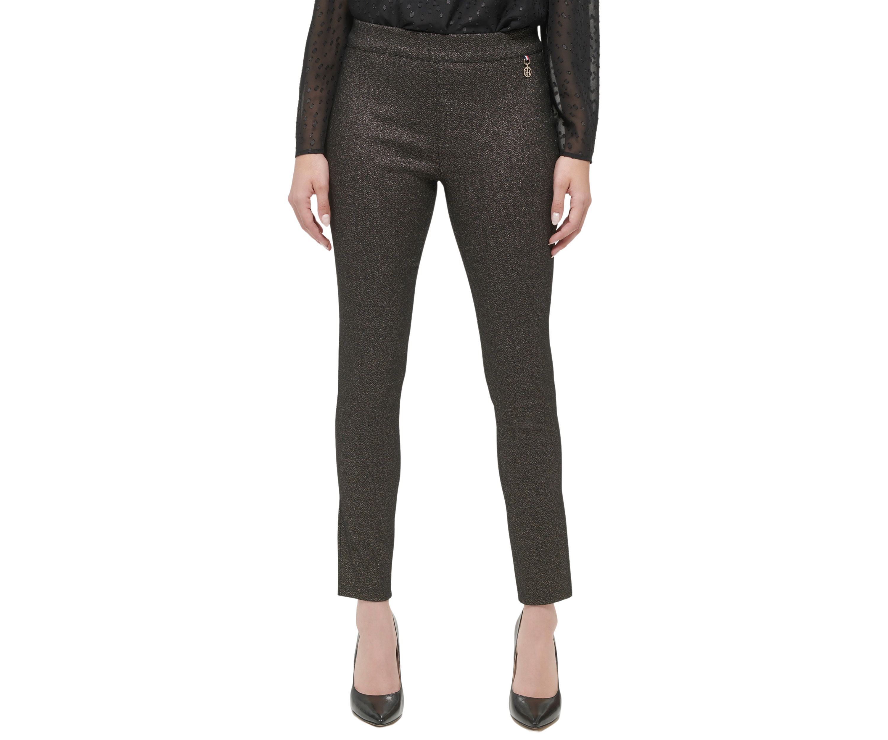 Womens Slim Shimmer Pants