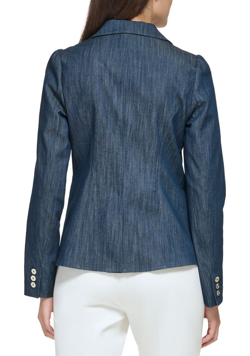 Womens Denim Blazer
