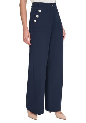 Women's Solid Sailor Pants