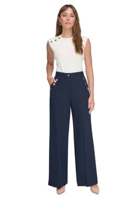 Women's Solid Sailor Pants