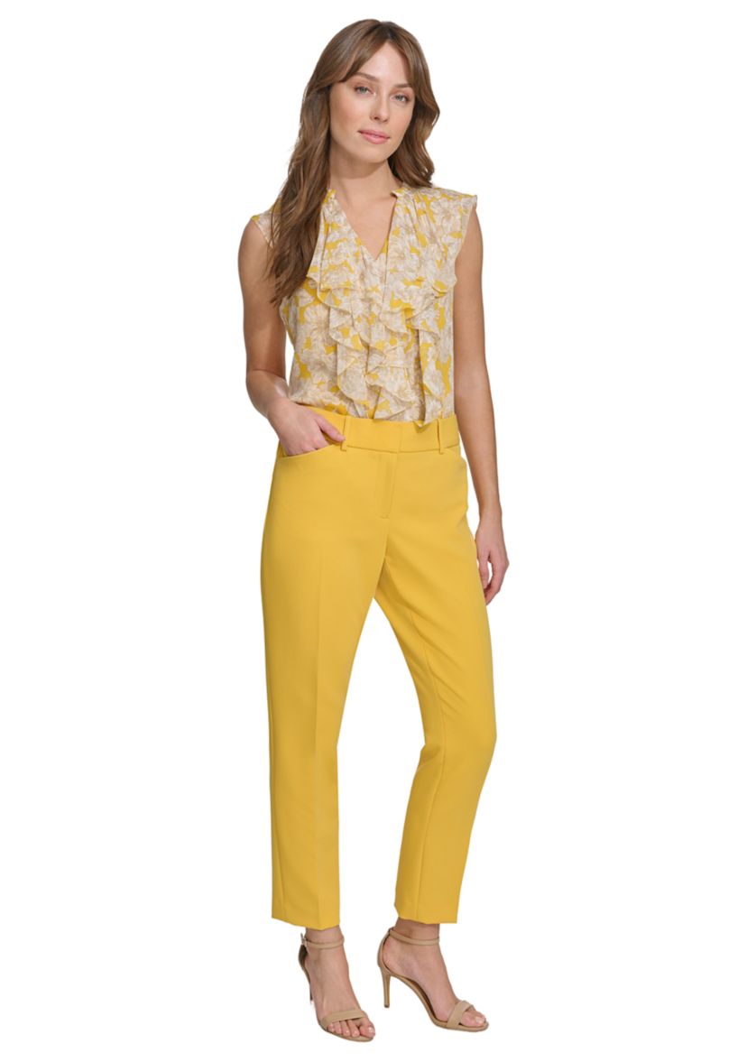 Womens Slim Fit Suit Separate Pants
