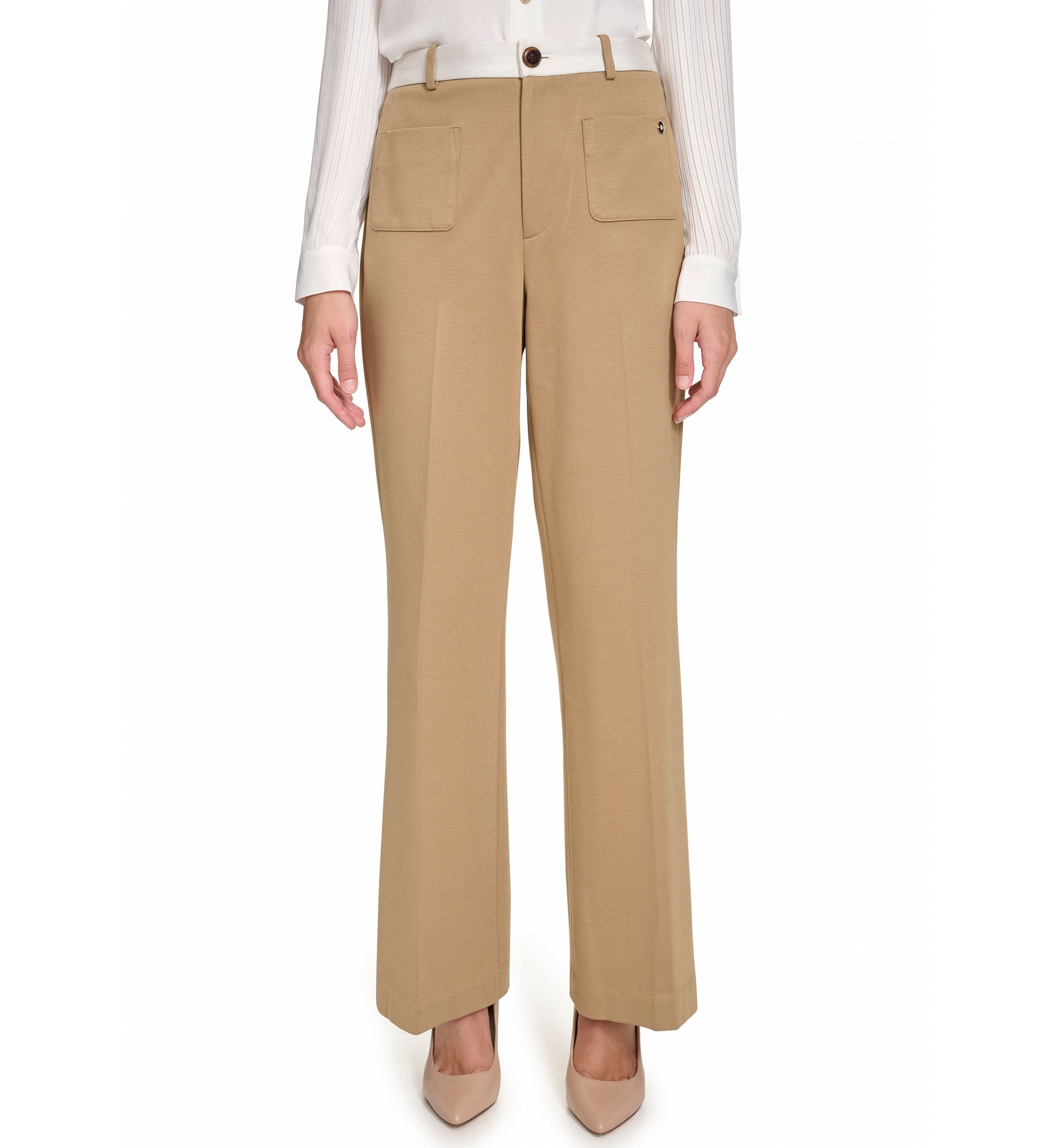 Womens Ponte Trouser Pants