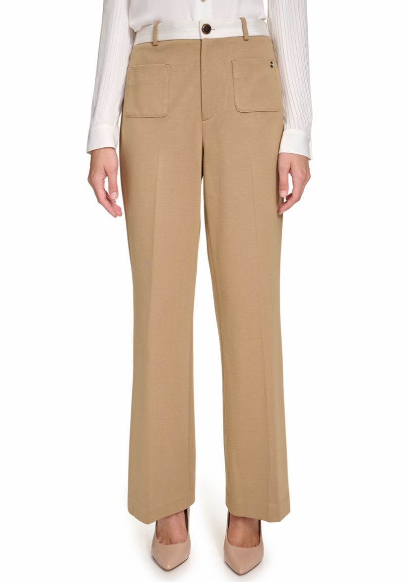 Womens Ponte Trouser Pants