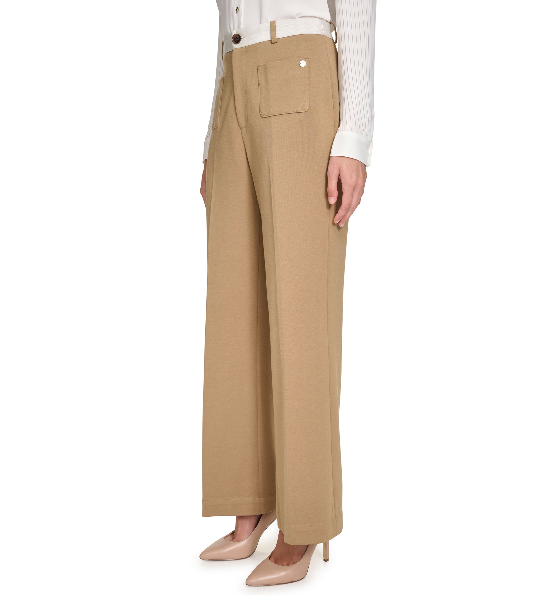 Womens Ponte Trouser Pants