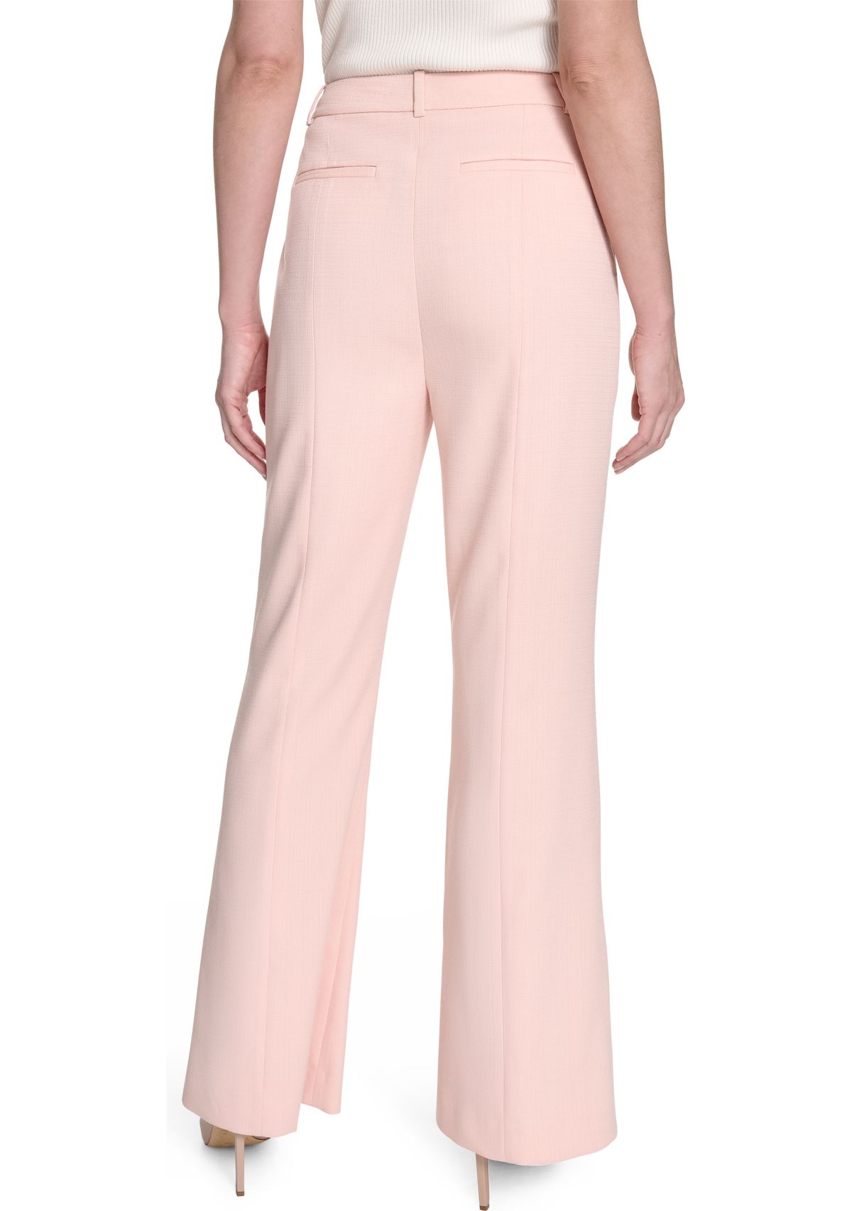 Womens Slim Fit Flare Trouser Pants
