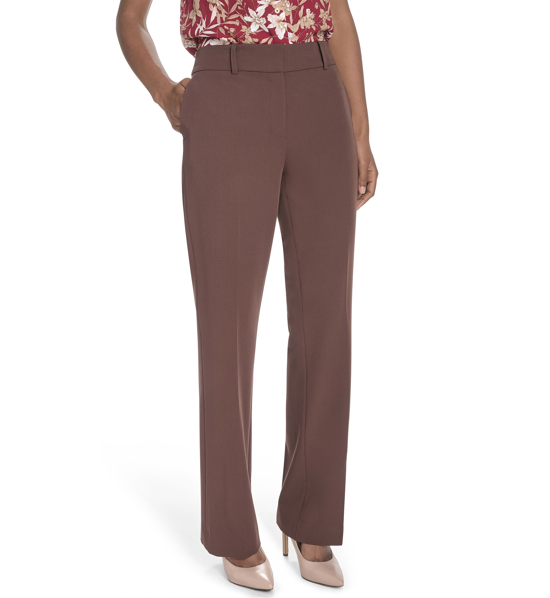 Womens Bootcut Trouser Pants