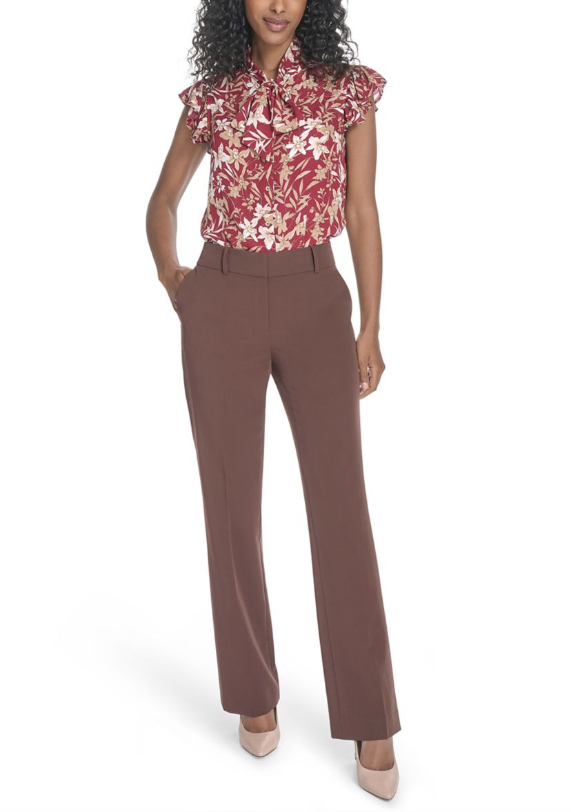 Womens Bootcut Trouser Pants