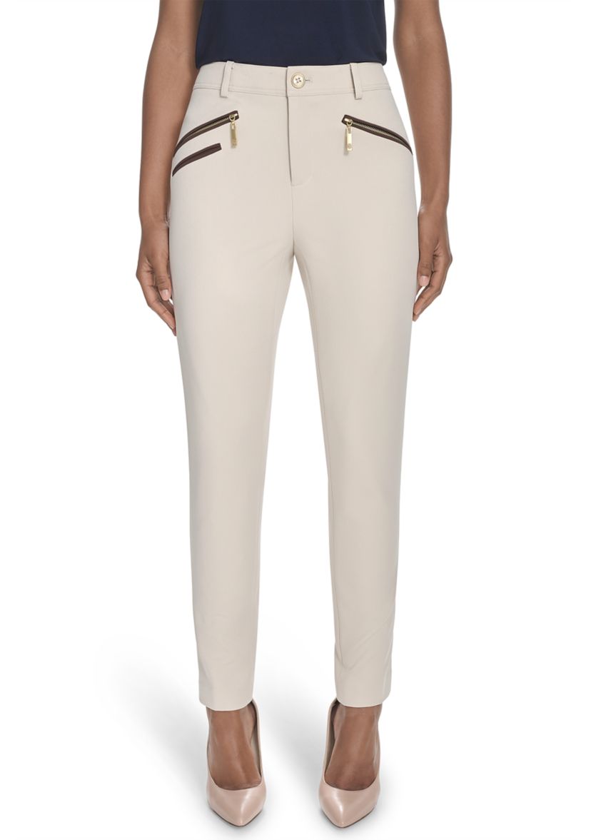 Womens Slim Fit Ankle Pants