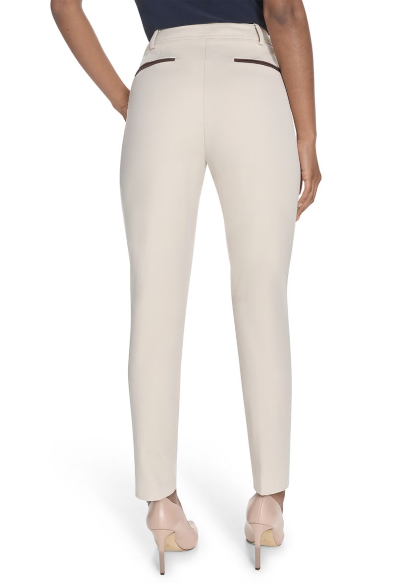 Womens Slim Fit Ankle Pants