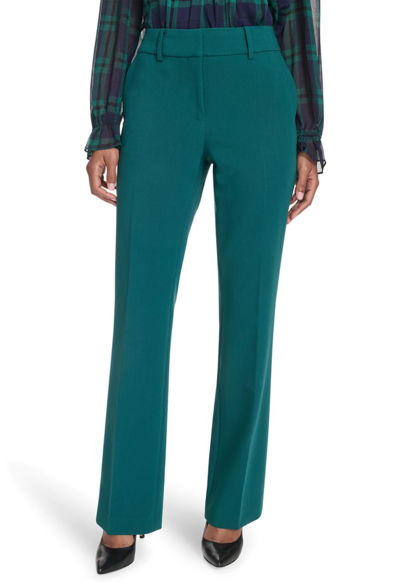 Womens Solid Sutton Bootcut Pant