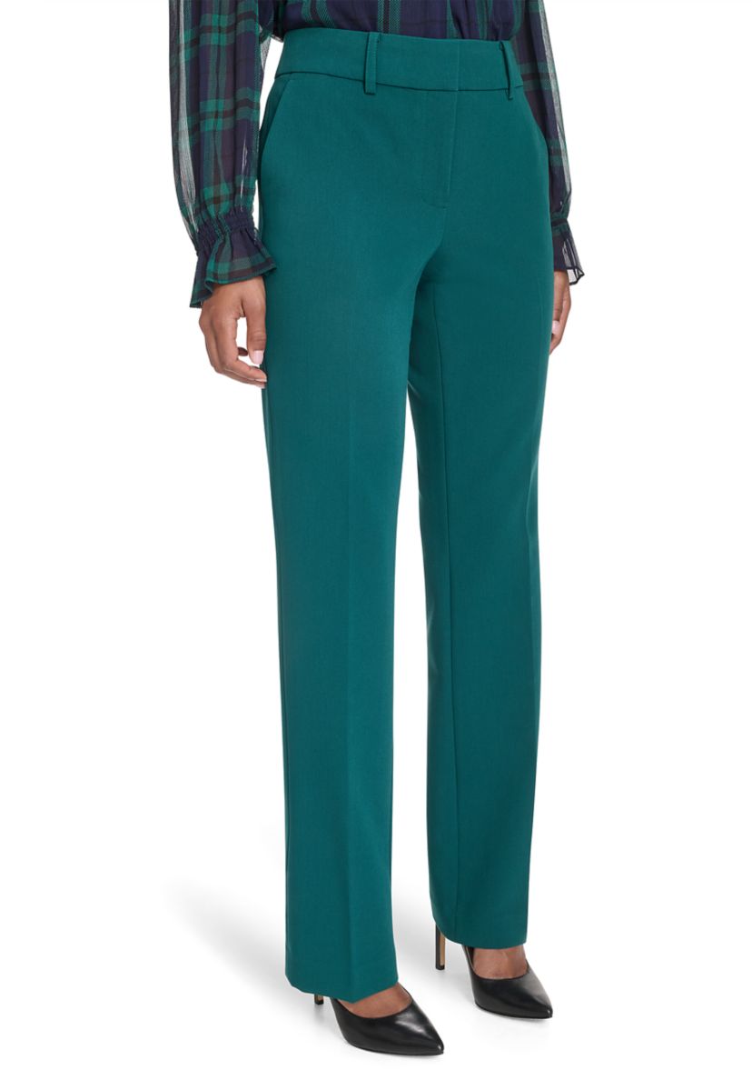 Womens Solid Sutton Bootcut Pant