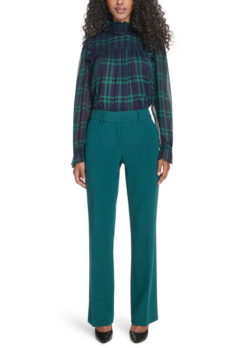Womens Solid Sutton Bootcut Pant