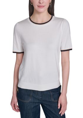 Tommy Hilfiger Women's Puff Sleeve Sweater