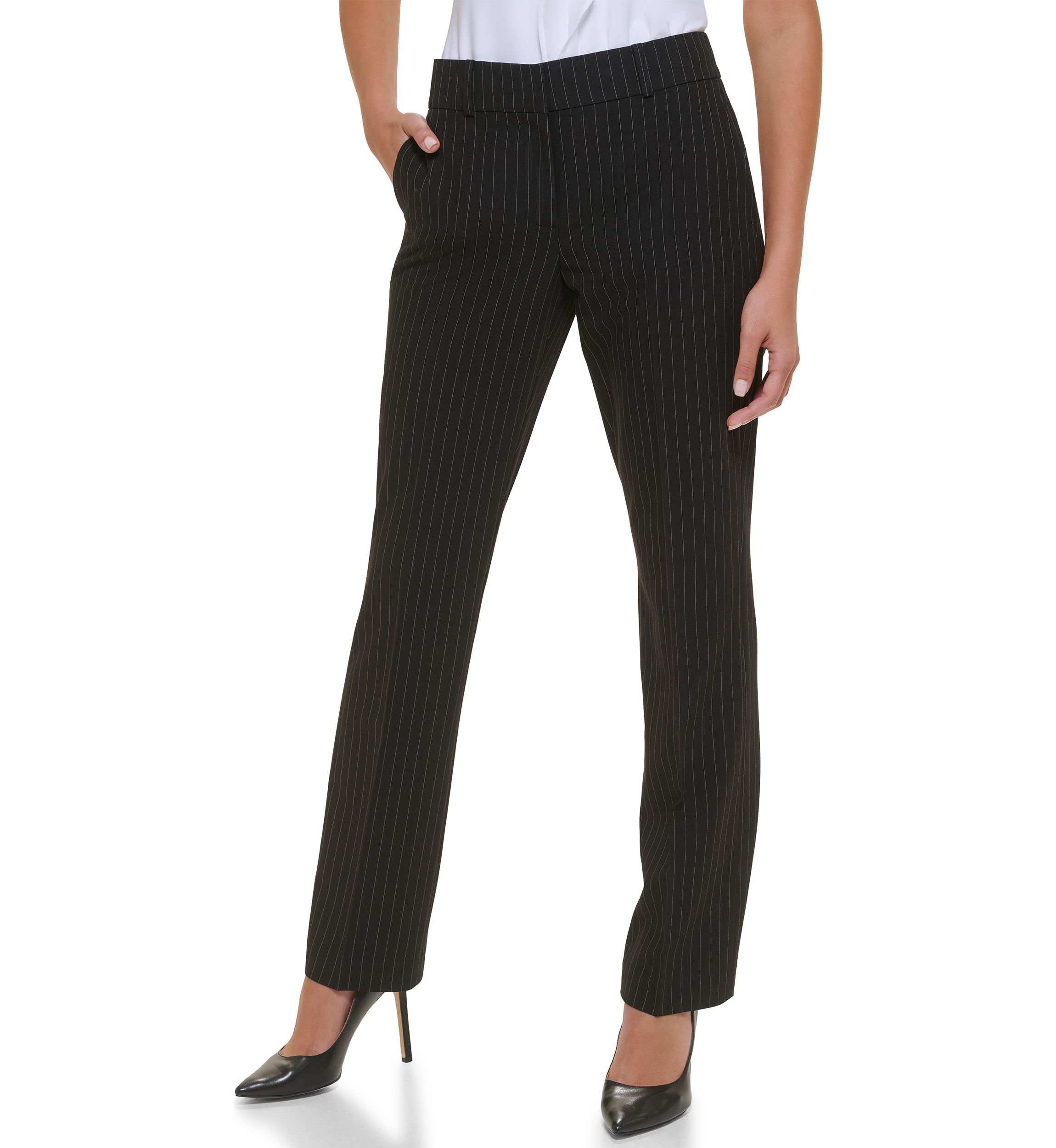 Womens Pinstripe Sutton Trouser Pants
