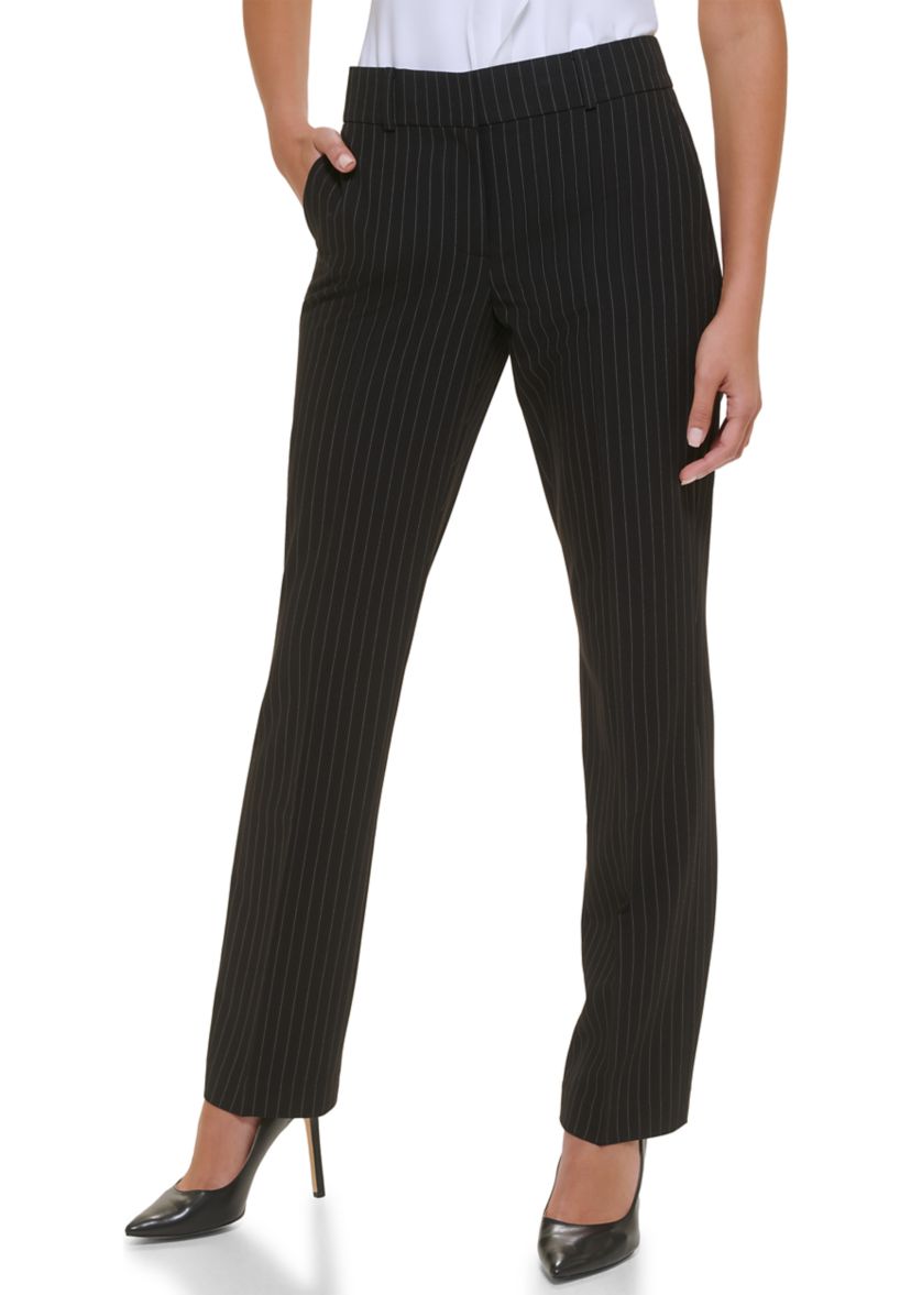 Womens Pinstripe Sutton Trouser Pants