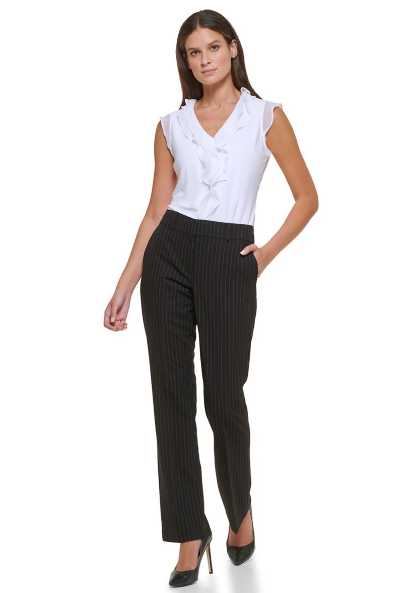 Womens Pinstripe Sutton Trouser Pants