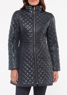 kate spade new york® Women's Diamond Quilted Jacket with Back Bow | belk