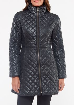 Kate spade bow quilted jacket sale