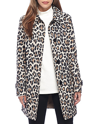 kate spade new york® Leopard Printed Rain Coat | belk