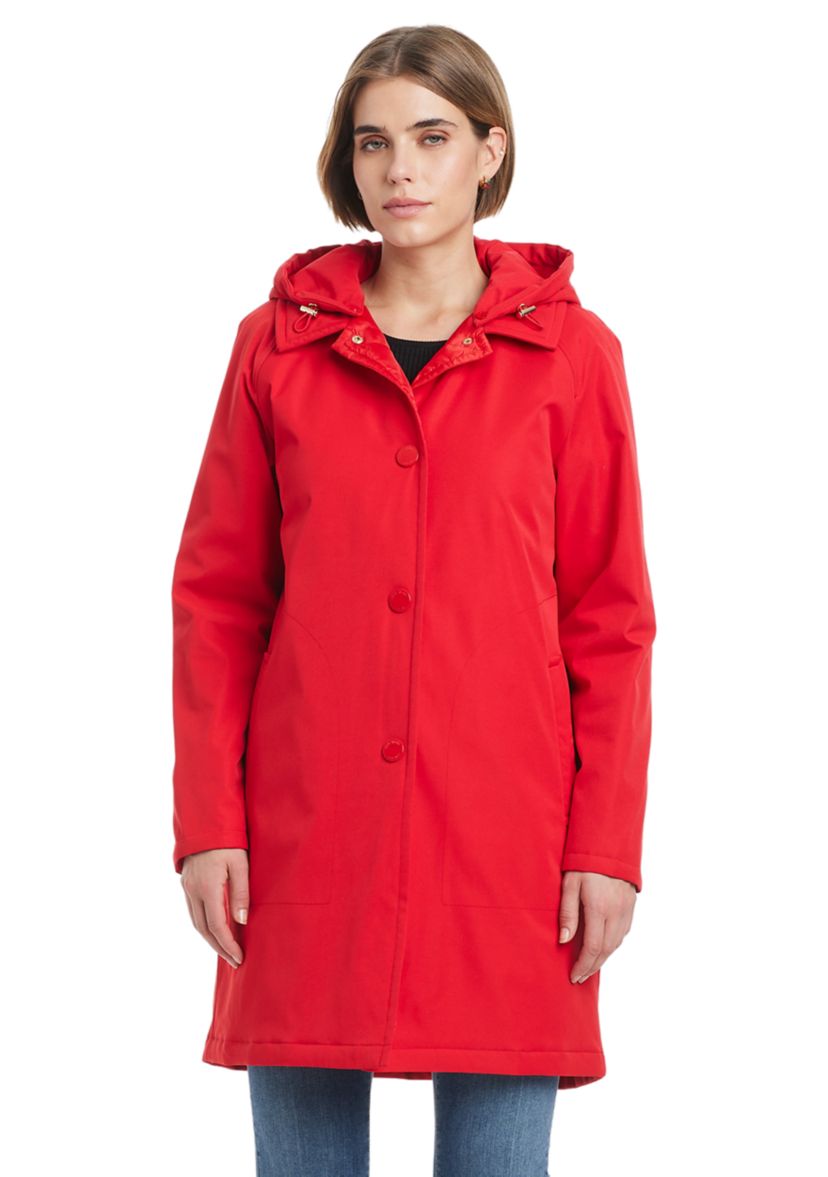 Womens Hooded Raincoat