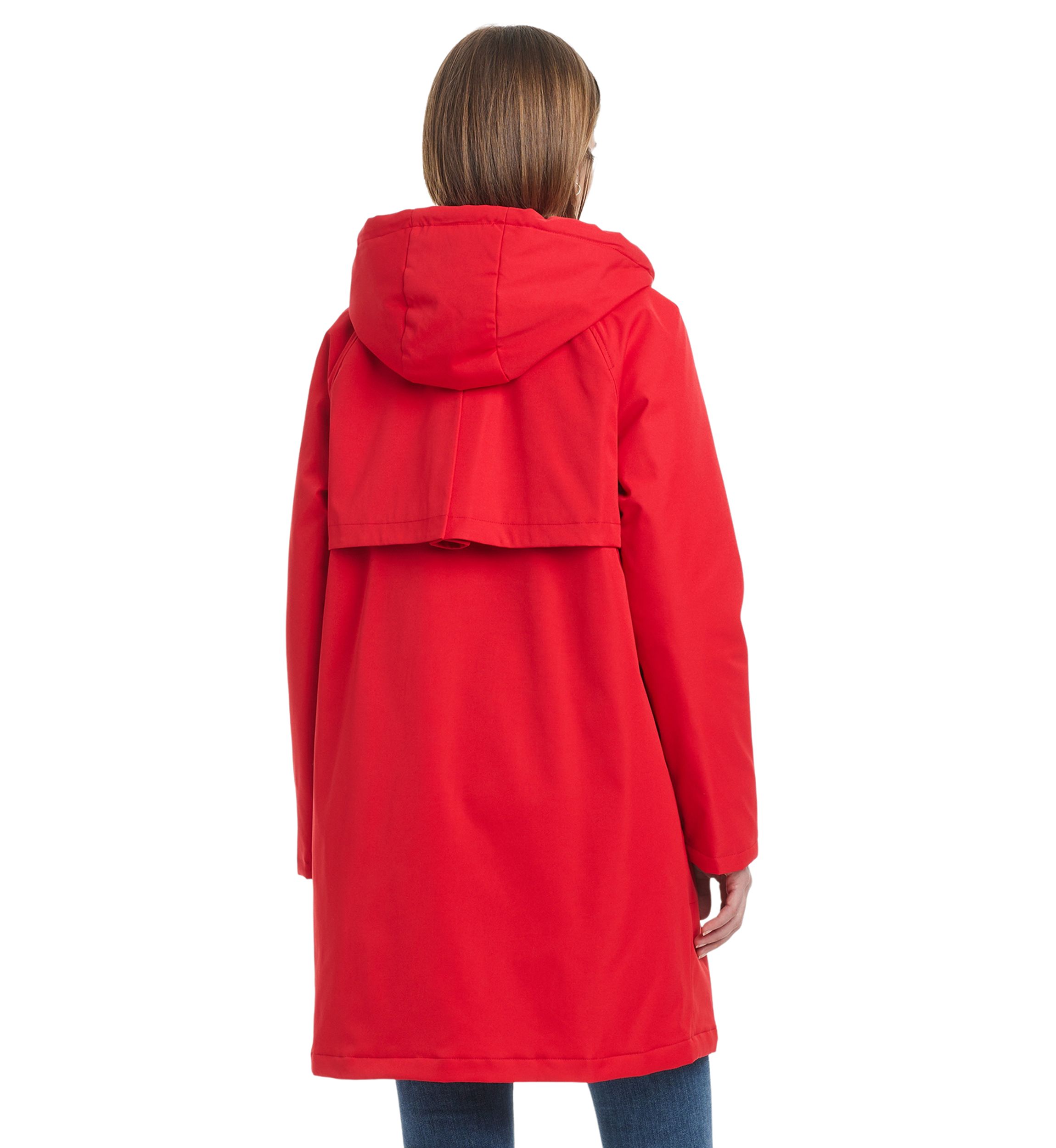 Womens Hooded Raincoat