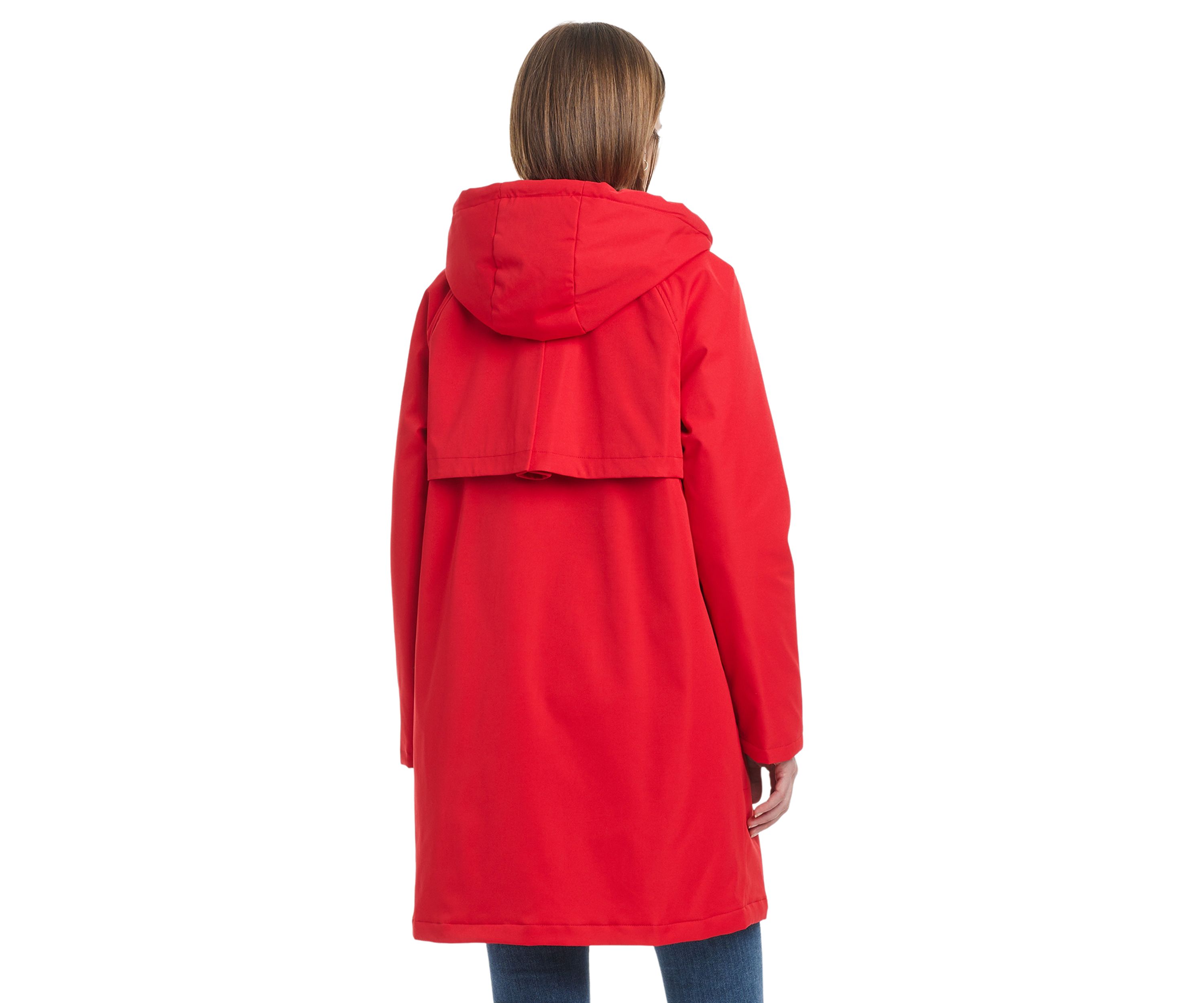 Womens Hooded Raincoat