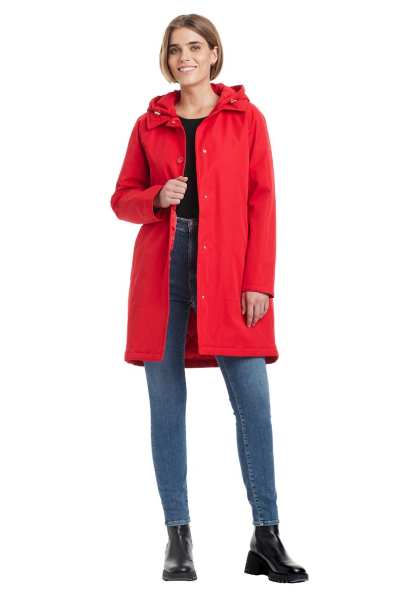 Womens Hooded Raincoat