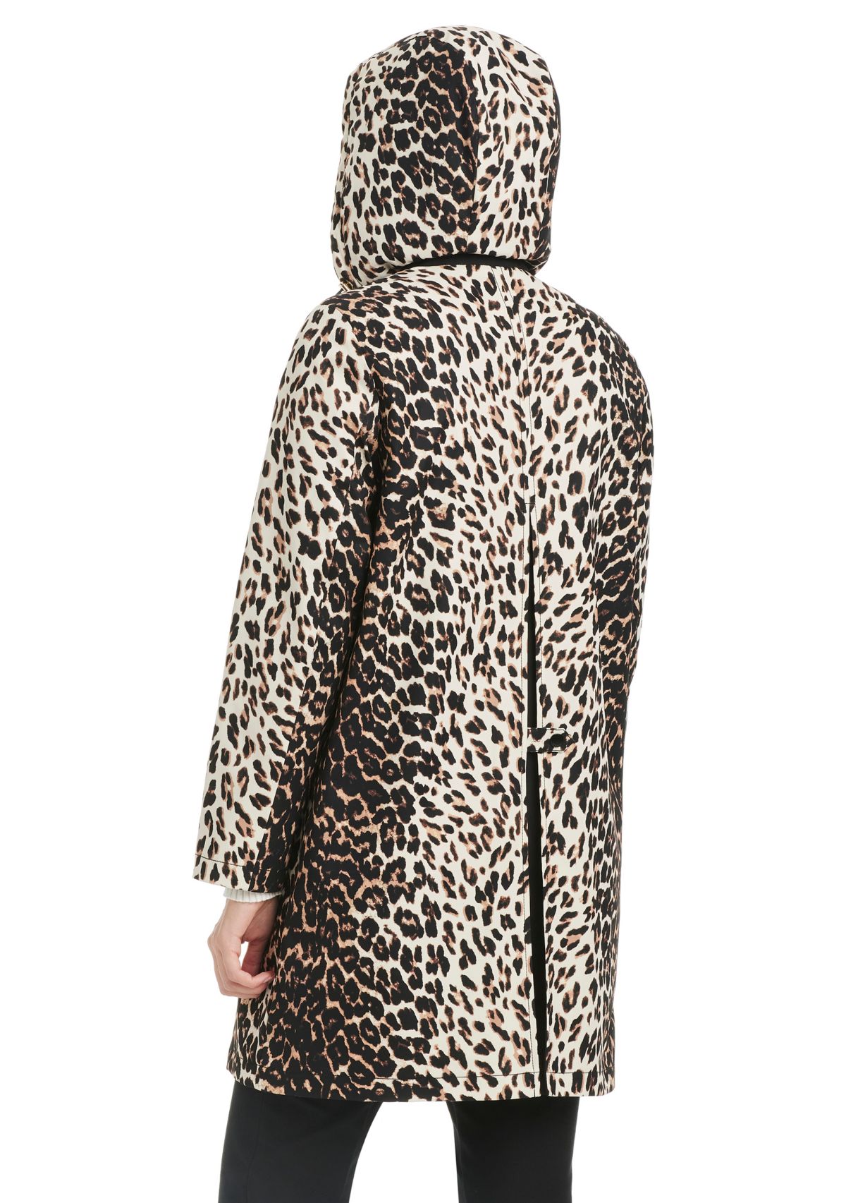 Womens Single Breasted Raincoat