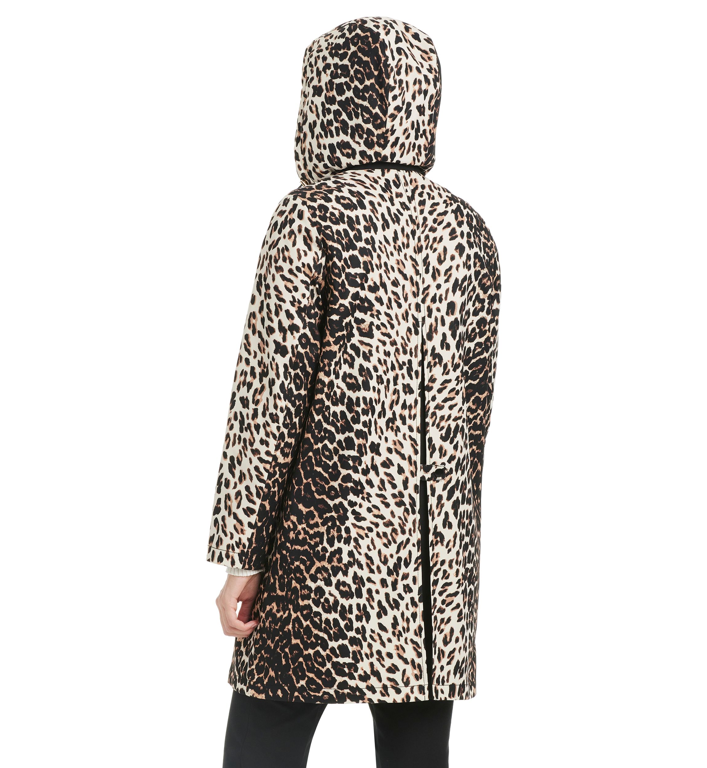Womens Single Breasted Raincoat