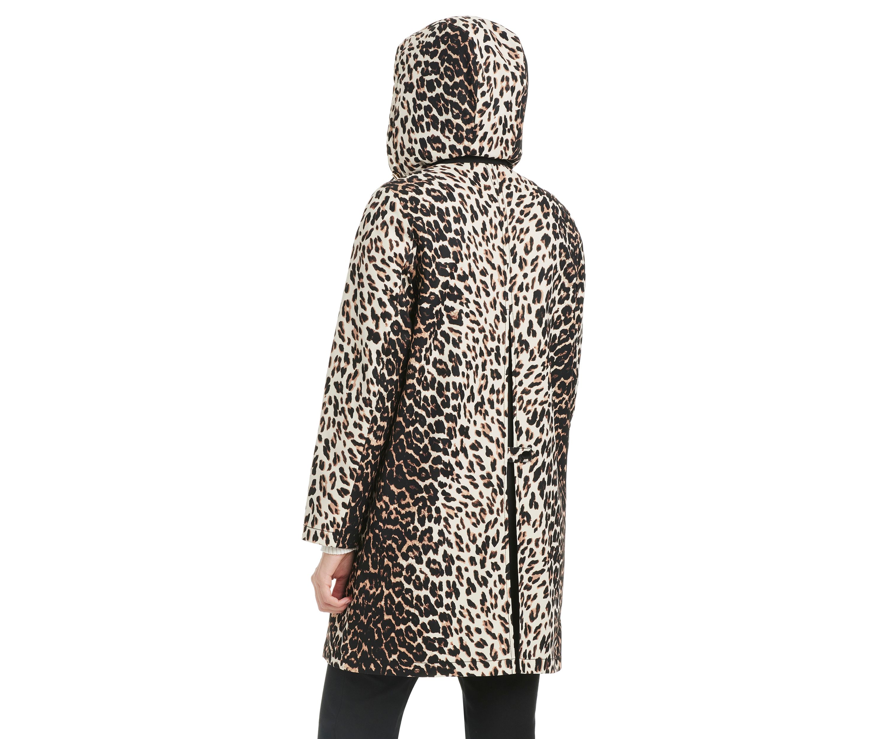 Womens Single Breasted Raincoat