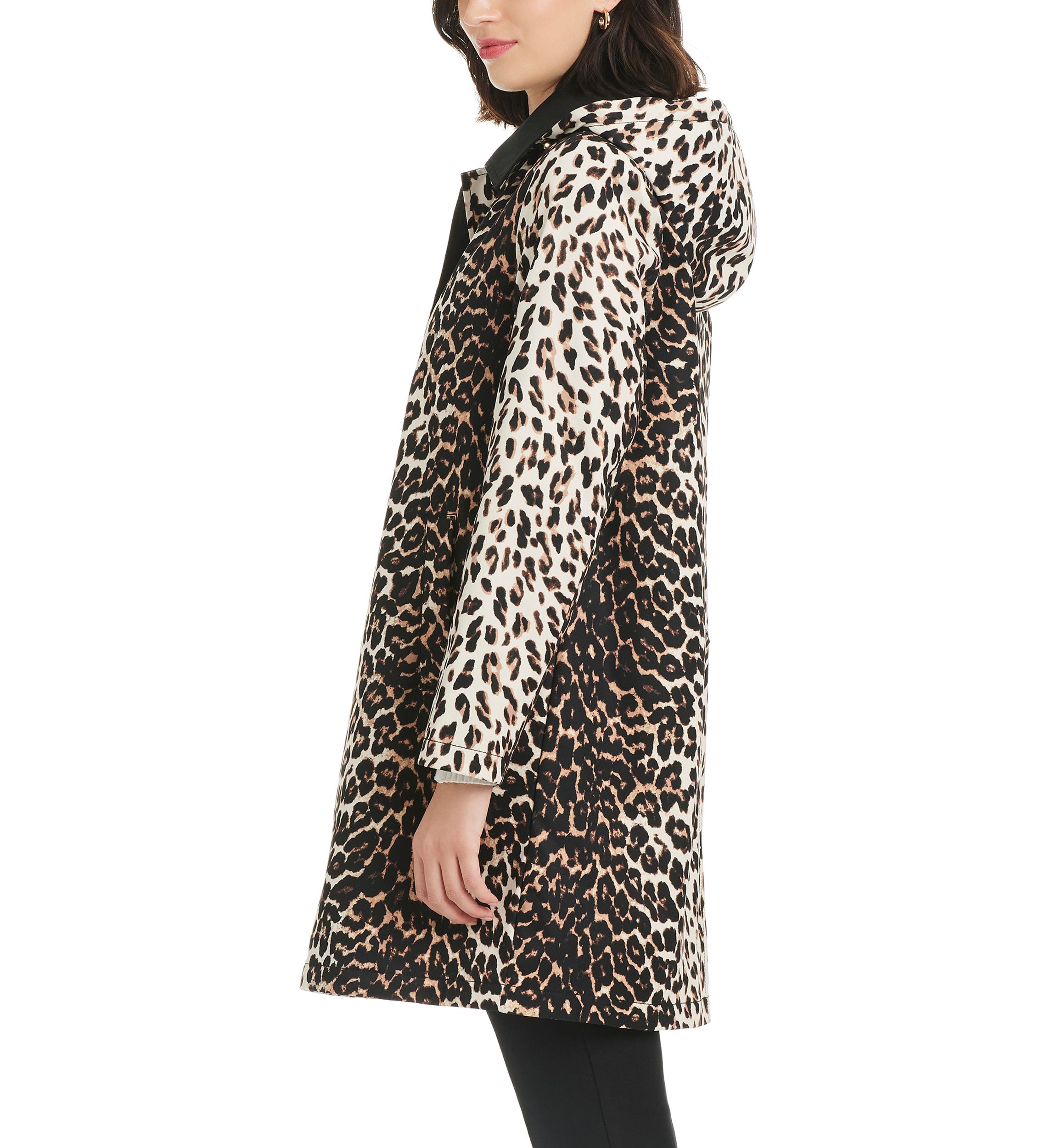 Womens Single Breasted Raincoat